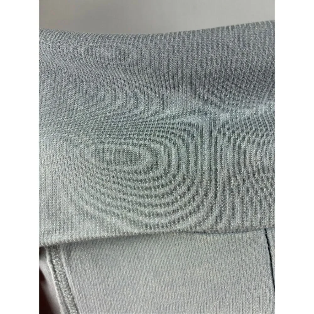 Out From Under Urban Outfitters Fold Flare Pant in Light Gray Bluish Size L